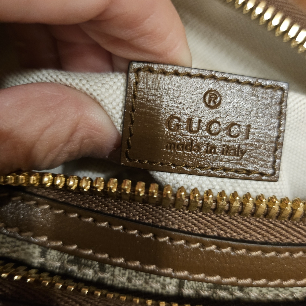 Sold Gucci Brown and Tan Woman Bag - Picture 5 of 10